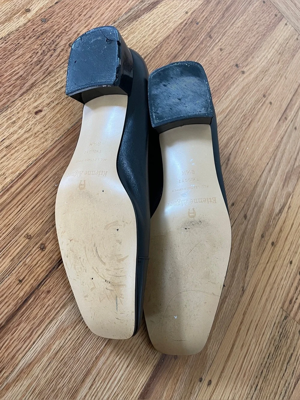 Etienne Aigner “Twiggy” Black Pumps